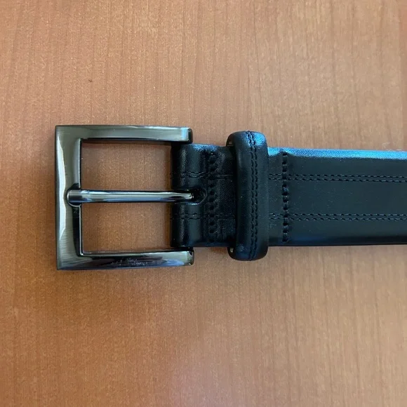 Black Kirkland Men’s 38” Belt - Picture 2 of 6